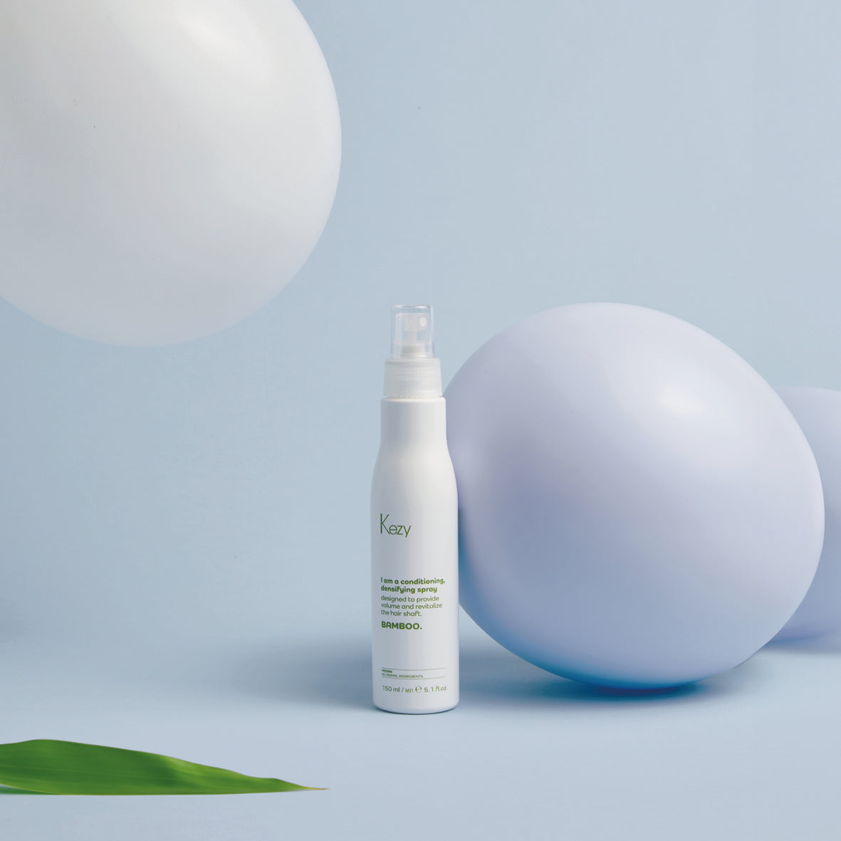 Kezy Bamboo apimties suteikiantis nenuplaunamas kondicionierius 150 ml