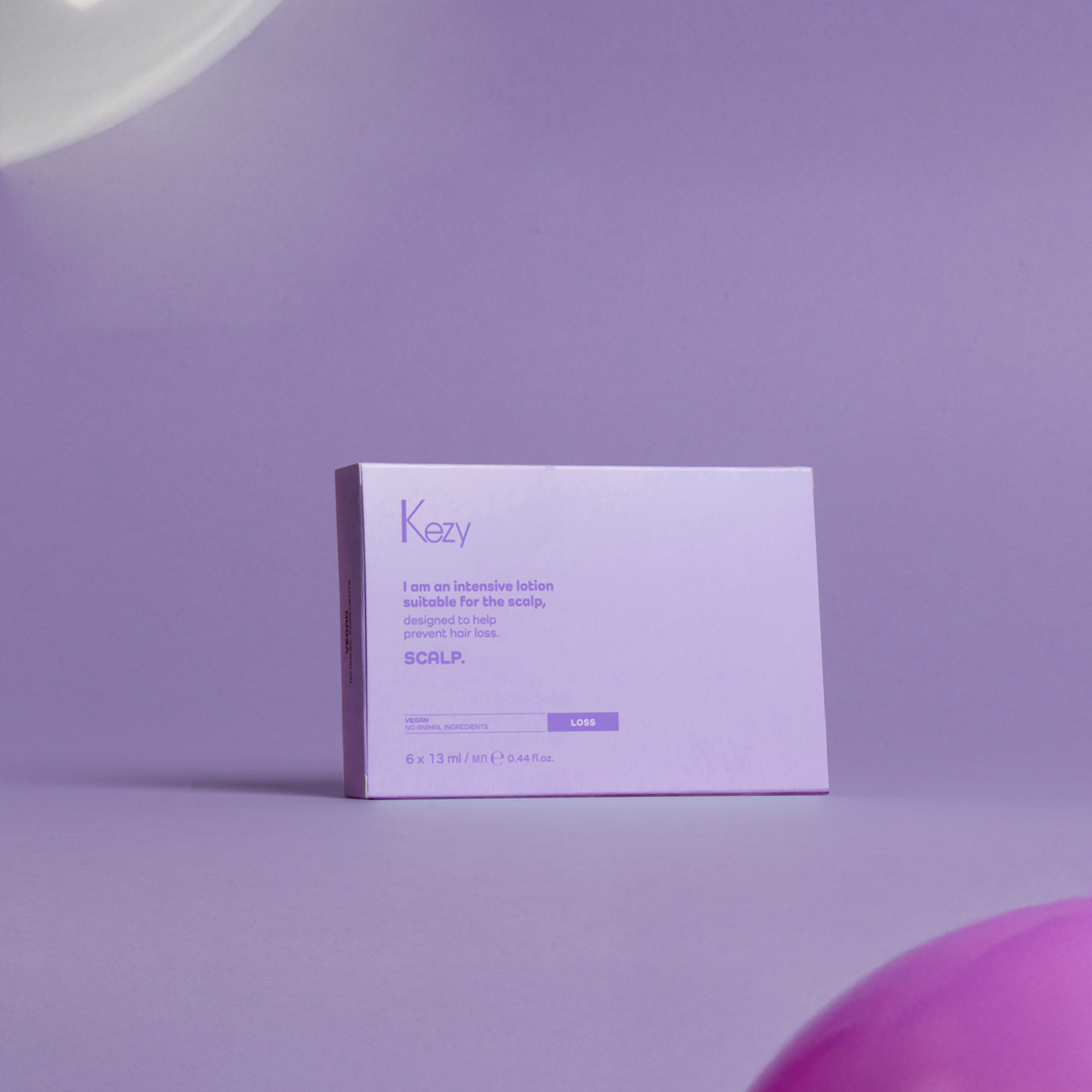 Intensyvus KEZY losjonas nuo plaukų slinkimo 6x13ml