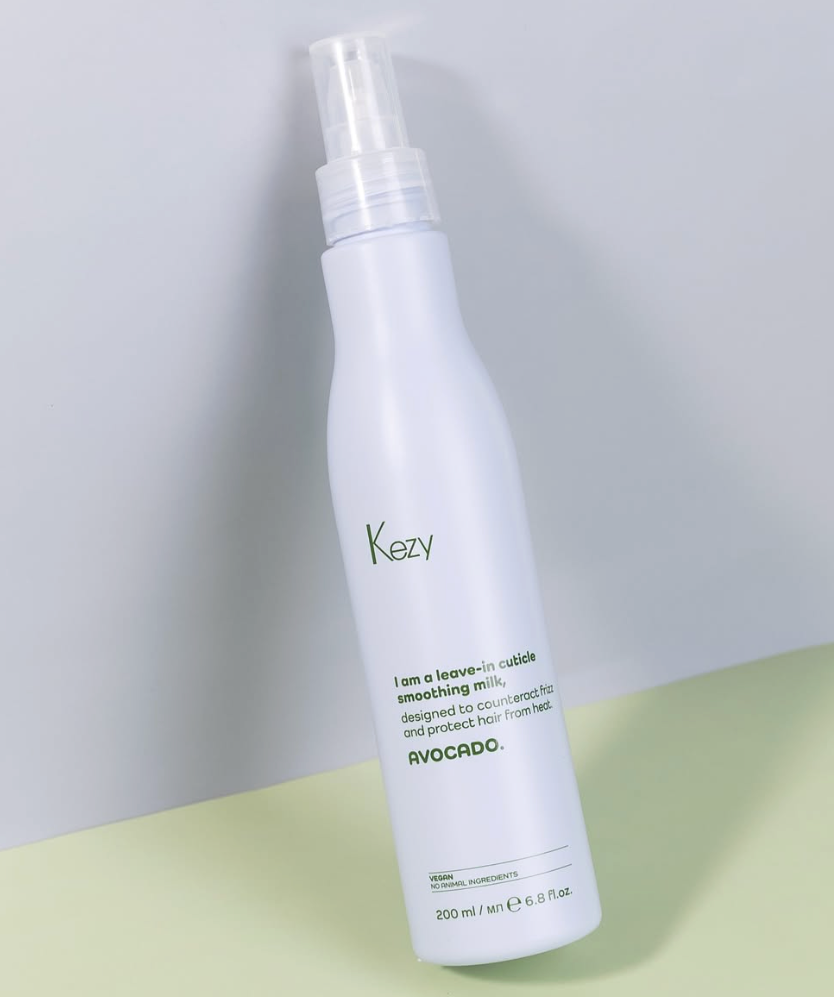 Kezy Avocado nenuplaunamas plaukus lyginantis pienelis 200 ml
