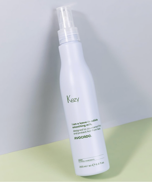 Kezy Avocado nenuplaunamas plaukus lyginantis pienelis 200 ml